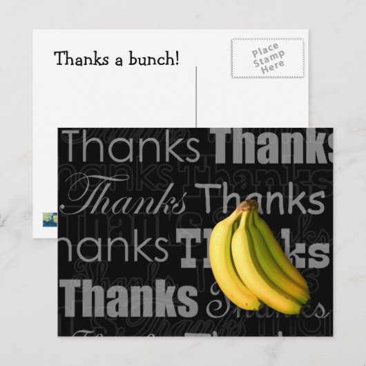 感謝してい束 ポストカード (正面/裏面)