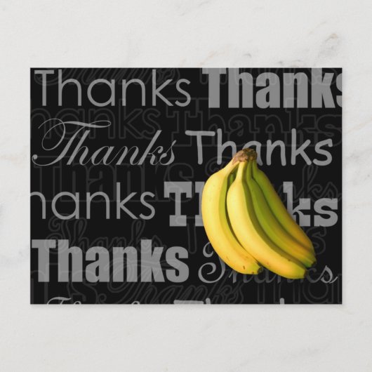 感謝してい束 ポストカード (正面)