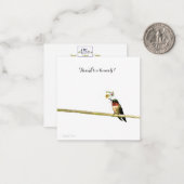 感謝してい束：短い音符感謝してい。 ノートカード (正面/裏面インサイチュ)