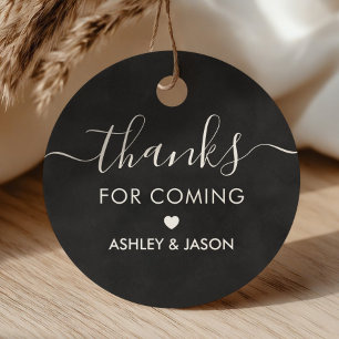 感謝してい来のラベルに結婚感謝するChalkboard フェイバータグ