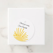 感謝してい来の名前の追加文字メッセージsun フェイバータグ (インサイチュ)