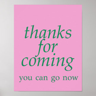 感謝してい来は ポスター