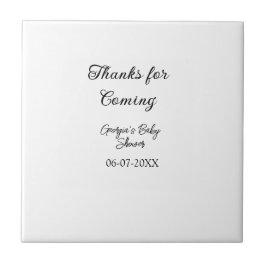 感謝してい来モダンのベビシャワーシンプルの類型 タイル