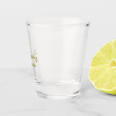 感謝してい来名の追加文字メッセージgolden hea ショットグラス (右)