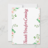 感謝してい来後のパーティーだ。 サンキューカード (正面)