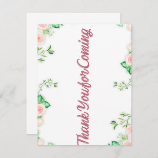 感謝してい来後のパーティーだ。 サンキューカード