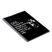 感謝してい来牛乳を取りに行った時の背中のパパ ノートブック (右側)