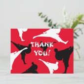 感謝してい来空手の誕生会に行く サンキューカード (スタンド正面)