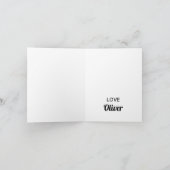 感謝してい来誕生日会のパピー感謝していで サンキューカード (内部)