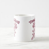 感謝してい来！- AXOLOTL コーヒーマグカップ (中央)