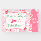 感謝してい来Baby Shower Banner 横断幕 (横)