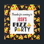 感謝してい来Kids Pizza Birthday Party Fever マグネット<br><div class="desc">ピザ誕生日パーティーありがとうパーティー好意マグネット。お客様のグッドなバッグに最適！2行の文字を編集して、メッセージと名前を追加する</div>