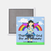 感謝してい母の神 マグネット (正面/裏面)