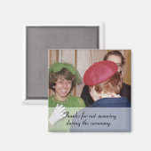 「感謝してい汗をかかないために」 マグネット (正面/裏面)