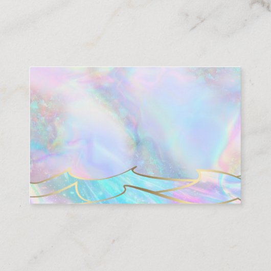 感謝してい海波 名刺 (裏面)