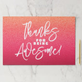 感謝してい為に素晴らし!世界賛辞の日 ペーパーパッド (インサイチュ)