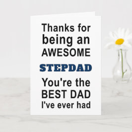 感謝してい父親の素晴らし為 カード