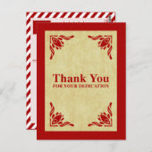 感謝してい献身 ポストカード (正面/裏面)