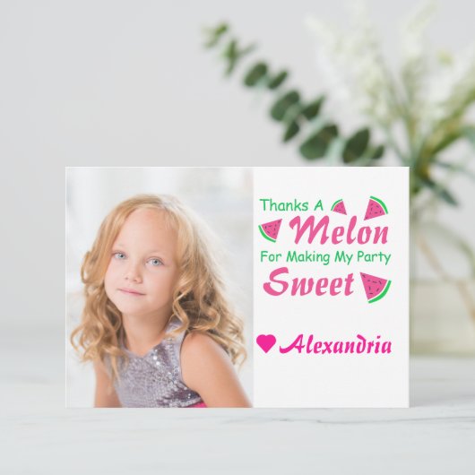 感謝してい瓜 サンキューカード (スタンド正面)