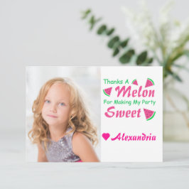 感謝してい瓜 サンキューカード