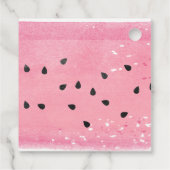 感謝してい瓜 |スイカ |誕生日 フェイバータグ (裏面)