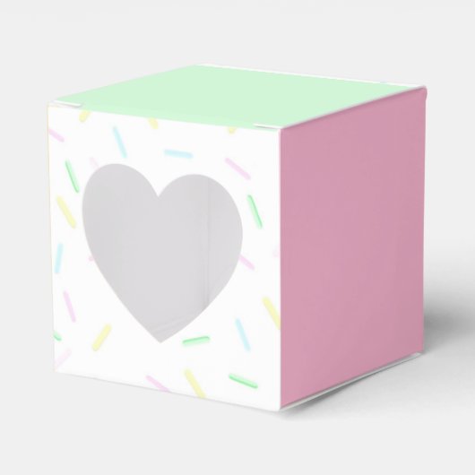 感謝してい甘いアイスクリームギフトボックス フェイバーボックス (正面サイド)