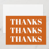 感謝してい白い感謝感謝状 (正面/裏面)