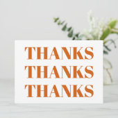 感謝してい白い感謝感謝状 (スタンド正面)