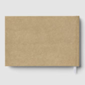 感謝してい祝一緒に！クラフト結婚ズ ゲストブック (裏面)