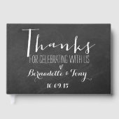 感謝してい祝一緒に!黒板結婚病 ゲストブック (正面)