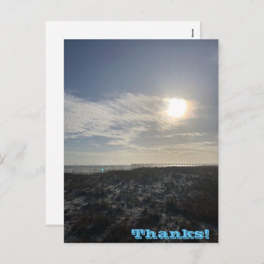 感謝してい祝日葉書 シーズンポストカード (正面/裏面)