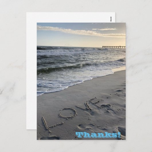 感謝してい祝日葉書 シーズンポストカード (正面/裏面)