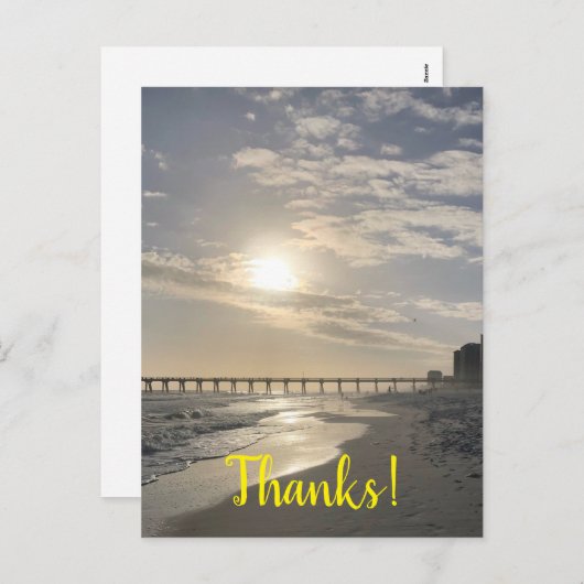 感謝してい祝日葉書 シーズンポストカード (正面/裏面)