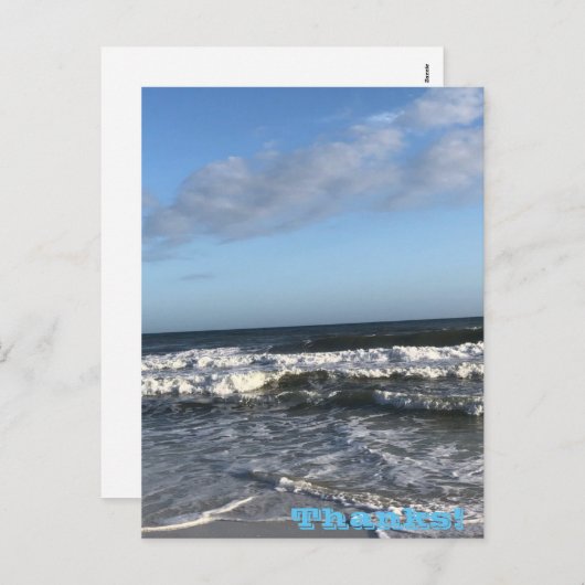 感謝してい祝日葉書 シーズンポストカード (正面/裏面)