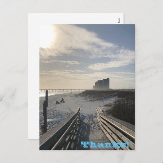 感謝してい祝日葉書 シーズンポストカード (正面/裏面)