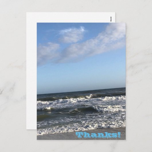 感謝してい祝日葉書 シーズンポストカード (正面/裏面)