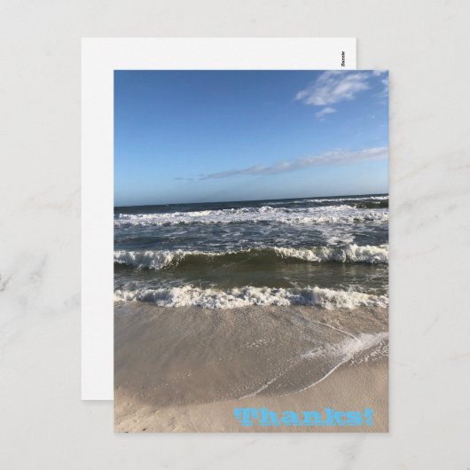 感謝してい祝日葉書 シーズンポストカード (正面/裏面)