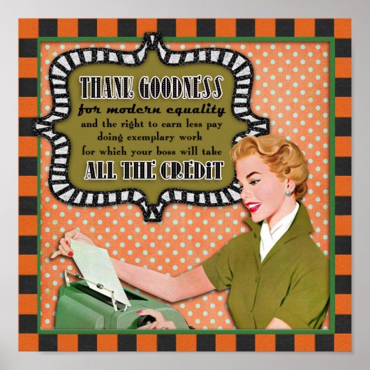 感謝してい等の善モダン善 ポスター (正面)