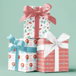 感謝してい紙シートを包む ラッピングペーパーシート