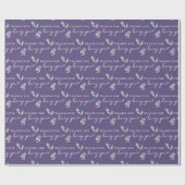 感謝してい紙シートを包む ラッピングペーパー (フラット)