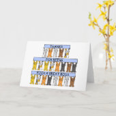 感謝してい素晴らしボス カード (黄色い花)