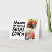 感謝してい素晴らし2枚の写真を見せ感謝していたら カード (正面)