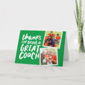 感謝してい素晴らし2枚の写真を見せ感謝していたら カード (正面)