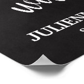 感謝してい結婚のChalkboard 13x19サイン ポスター (角)