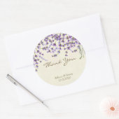 感謝してい結婚式の引き出物 ラウンドシール (封筒)