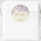 感謝してい結婚式の引き出物 ラウンドシール (バッグ)