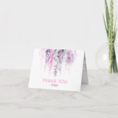 感謝してい結婚抽象芸術イベント サンキューカード (正面)