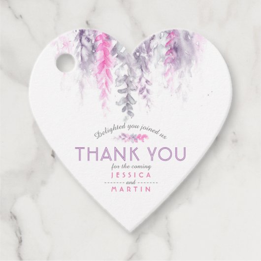 感謝してい結婚抽象芸術イベント フェイバータグ (正面)