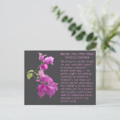 感謝してい自然イベント ポストカード (スタンド正面)