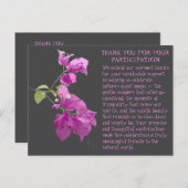 感謝してい自然イベント ポストカード (正面/裏面)